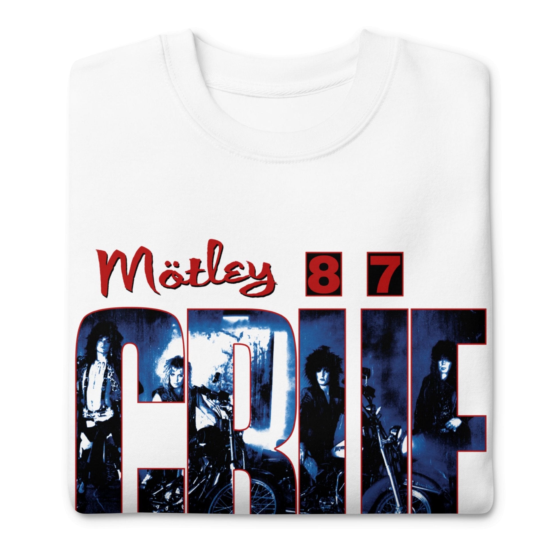 Motley Crue Motley Crue - 1987 Tour Vintage Jumbo Print Sweatshirt