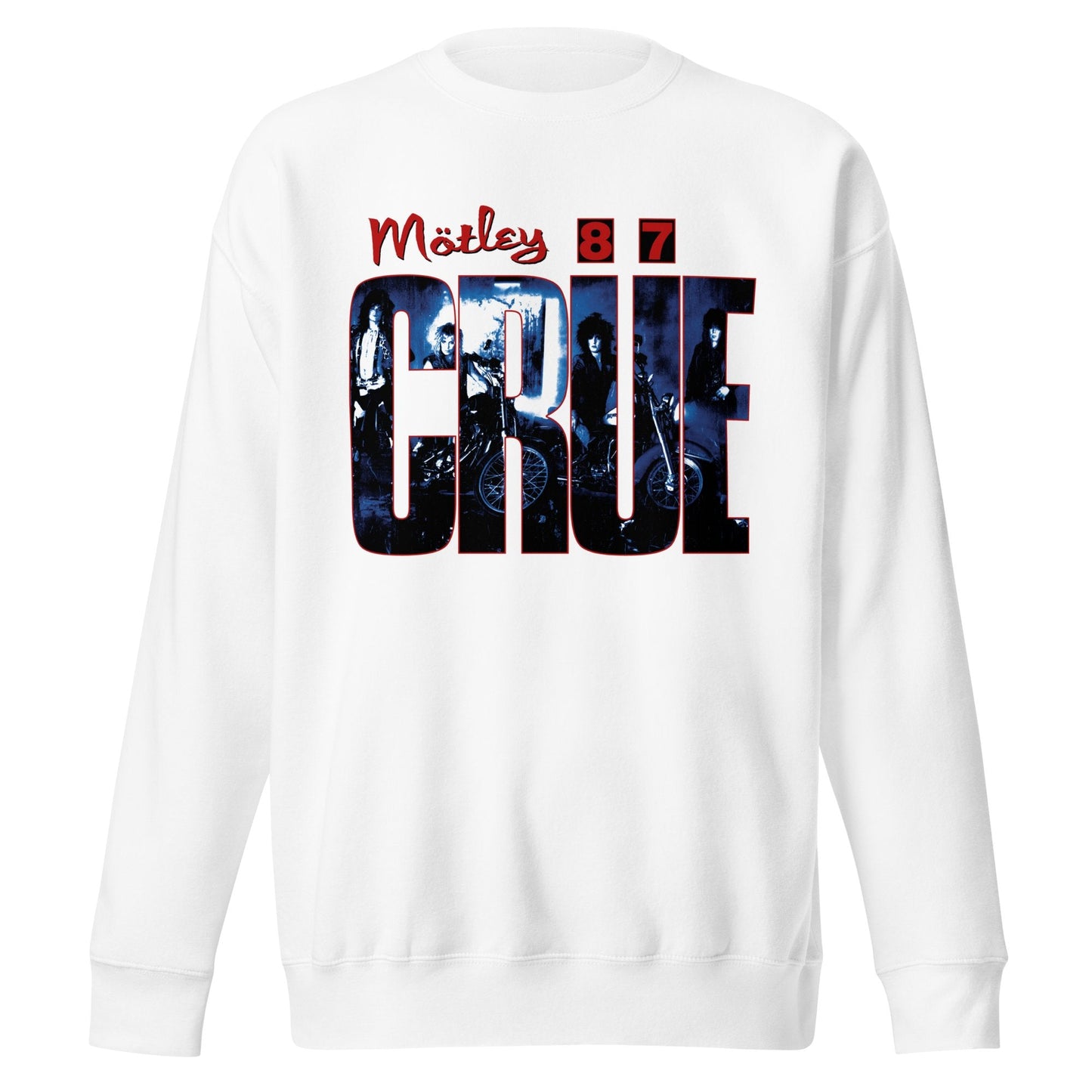 Motley Crue Motley Crue - 1987 Tour Vintage Jumbo Print Sweatshirt