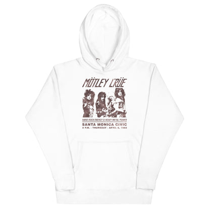 Motley Crue Motley Crue - '82 Santa Monica Classic Hoodie