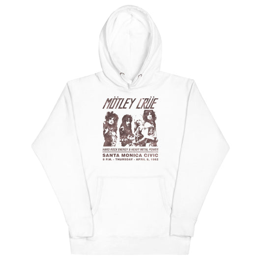 Motley Crue Motley Crue - '82 Santa Monica Classic Hoodie