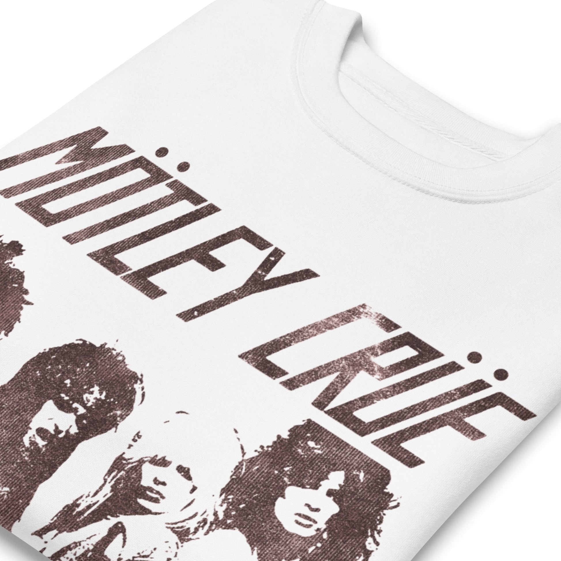 Motley Crue Motley Crue - '82 Santa Monica Jumbo Print Sweatshirt