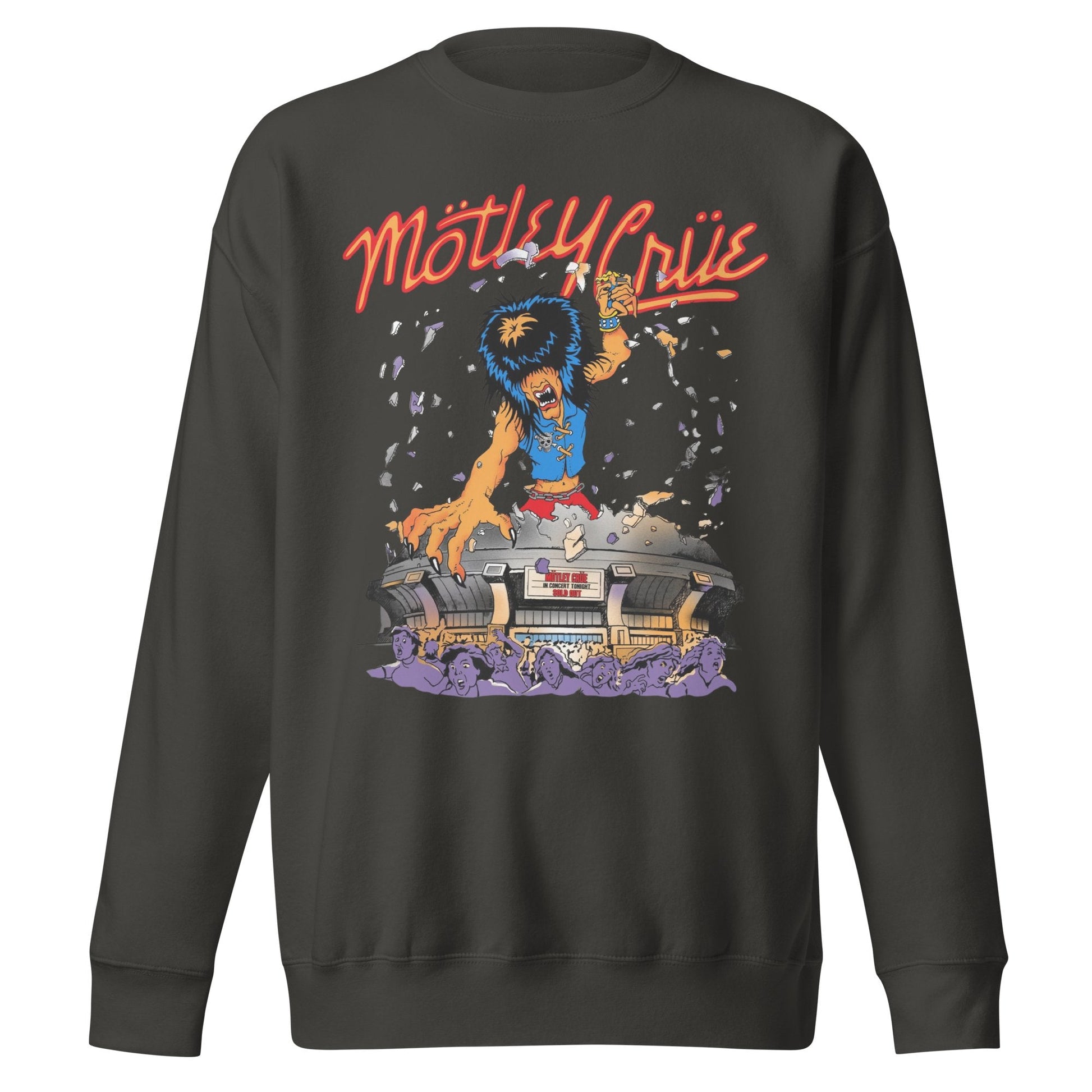Motley Crue Motley Crue - Allister Dome Jumbo Print Sweatshirt