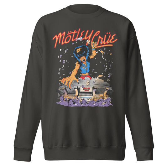 Motley Crue Motley Crue - Allister Dome Jumbo Print Sweatshirt