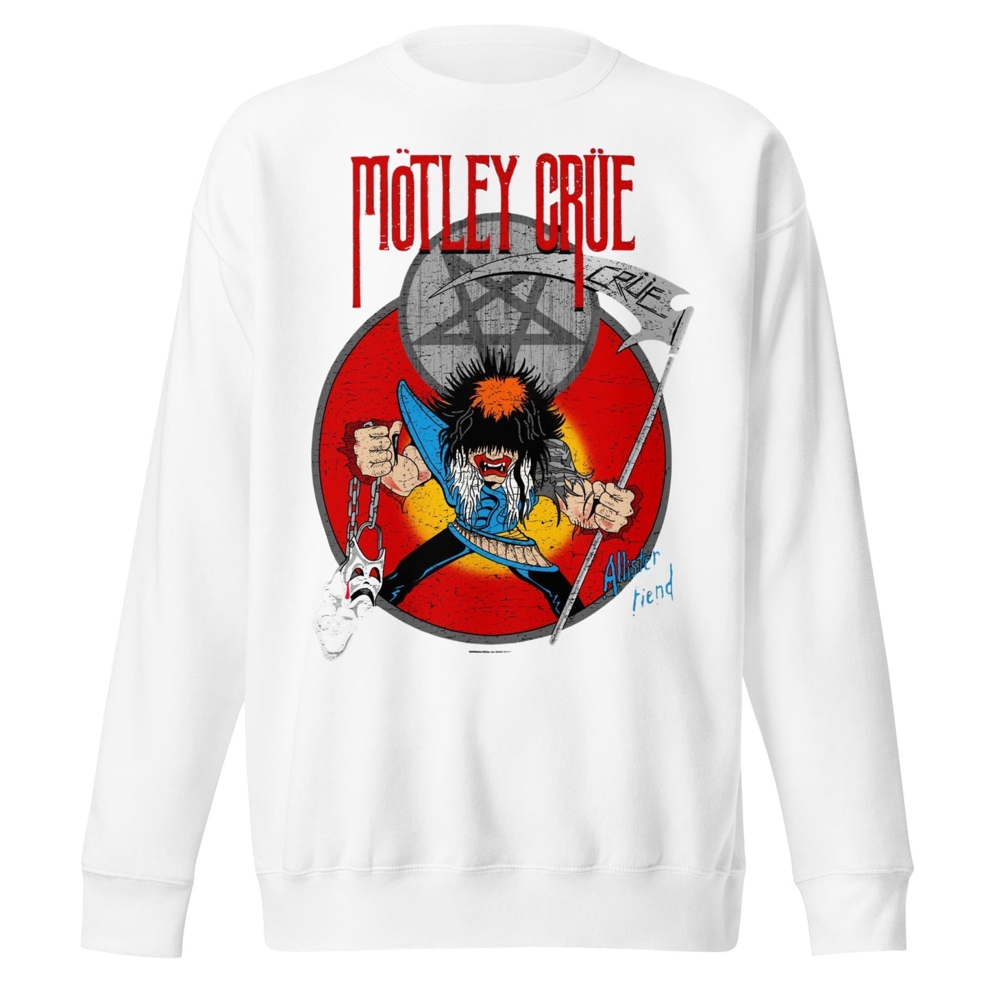 Motley Crue Motley Crue - Allister Reaper Jumbo Print Sweatshirt