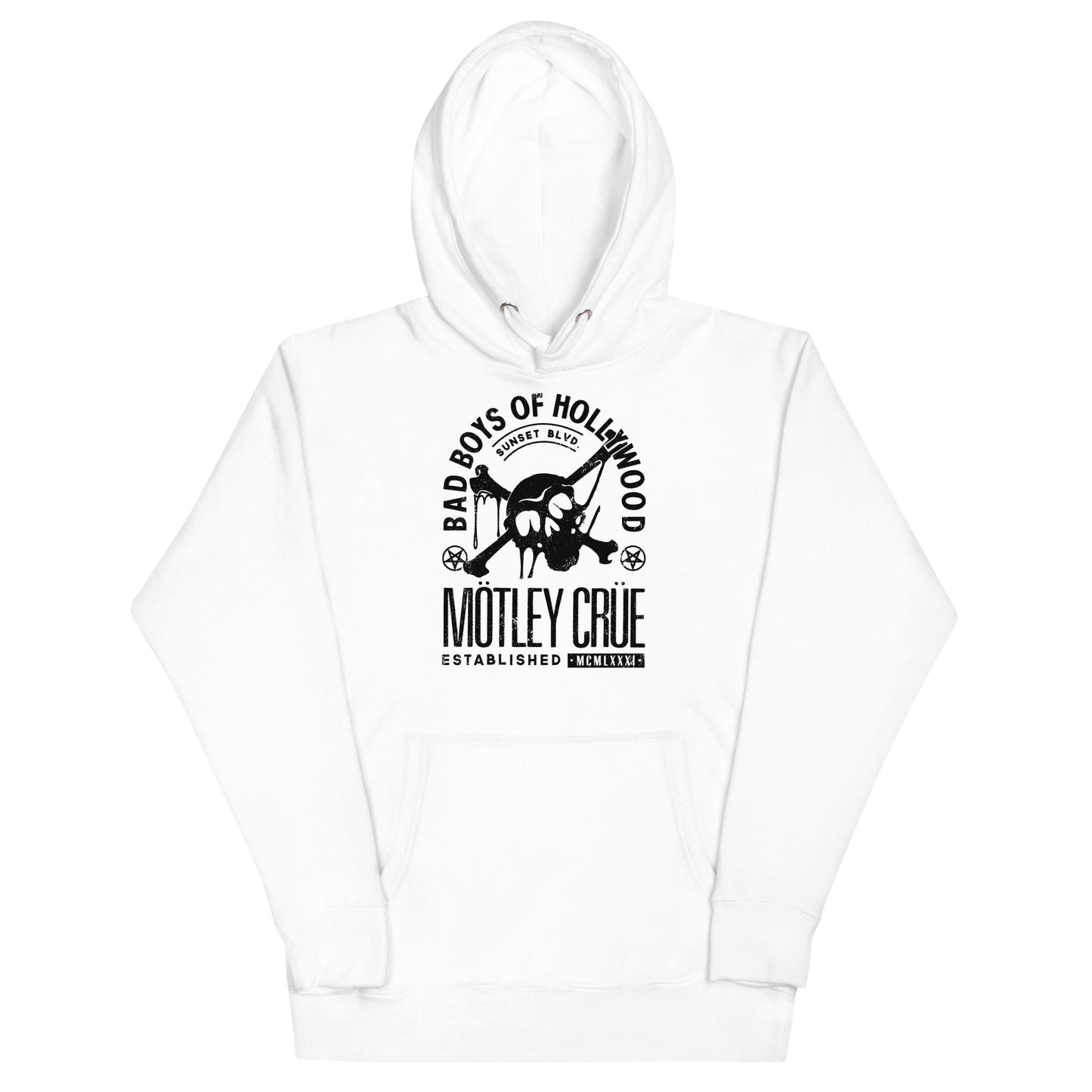 Motley Crue Motley Crue - Bad Boys of Hollywood Classic Hoodie