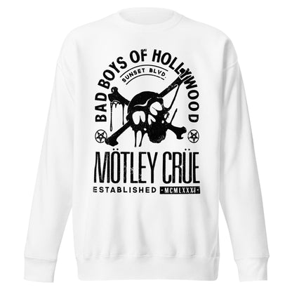Motley Crue Motley Crue - Bad Boys of Hollywood Jumbo Print Sweatshirt