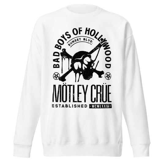 Motley Crue Motley Crue - Bad Boys of Hollywood Jumbo Print Sweatshirt