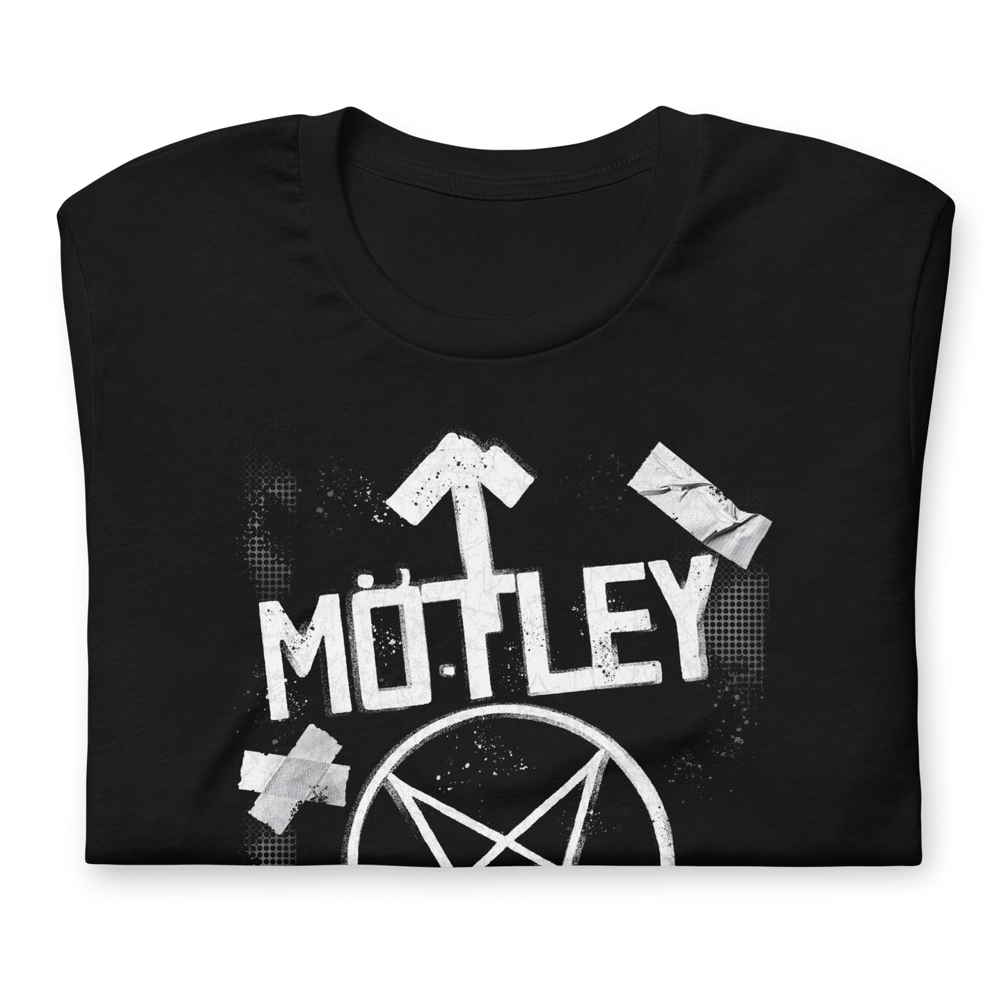 Motley Crue Motley Crue - Black and White Logo T-Shirt