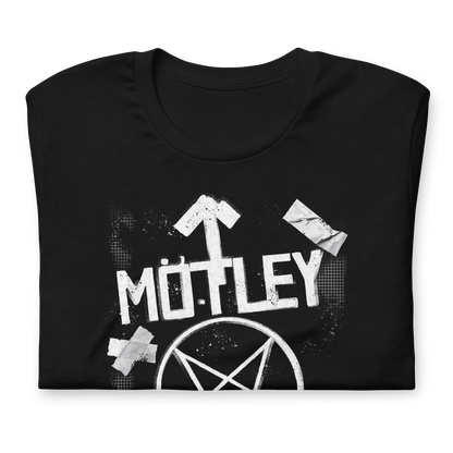 Motley Crue Motley Crue - Black and White Logo T-Shirt