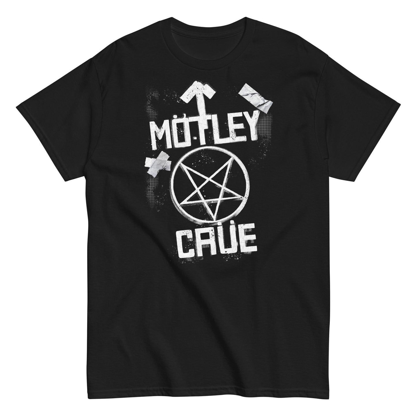 Motley Crue Motley Crue - Black and White Logo T-Shirt