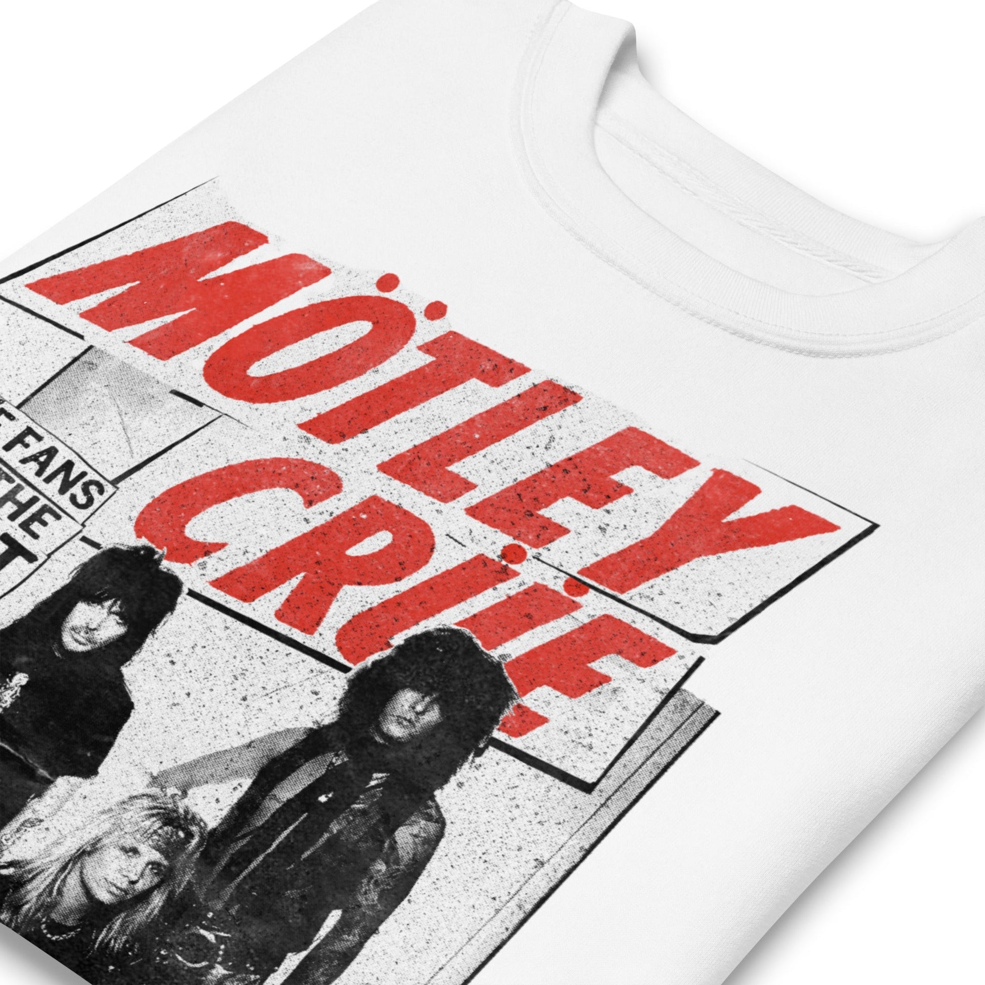 Motley Crue Motley Crue - Crue Fans Jumbo Print Sweatshirt