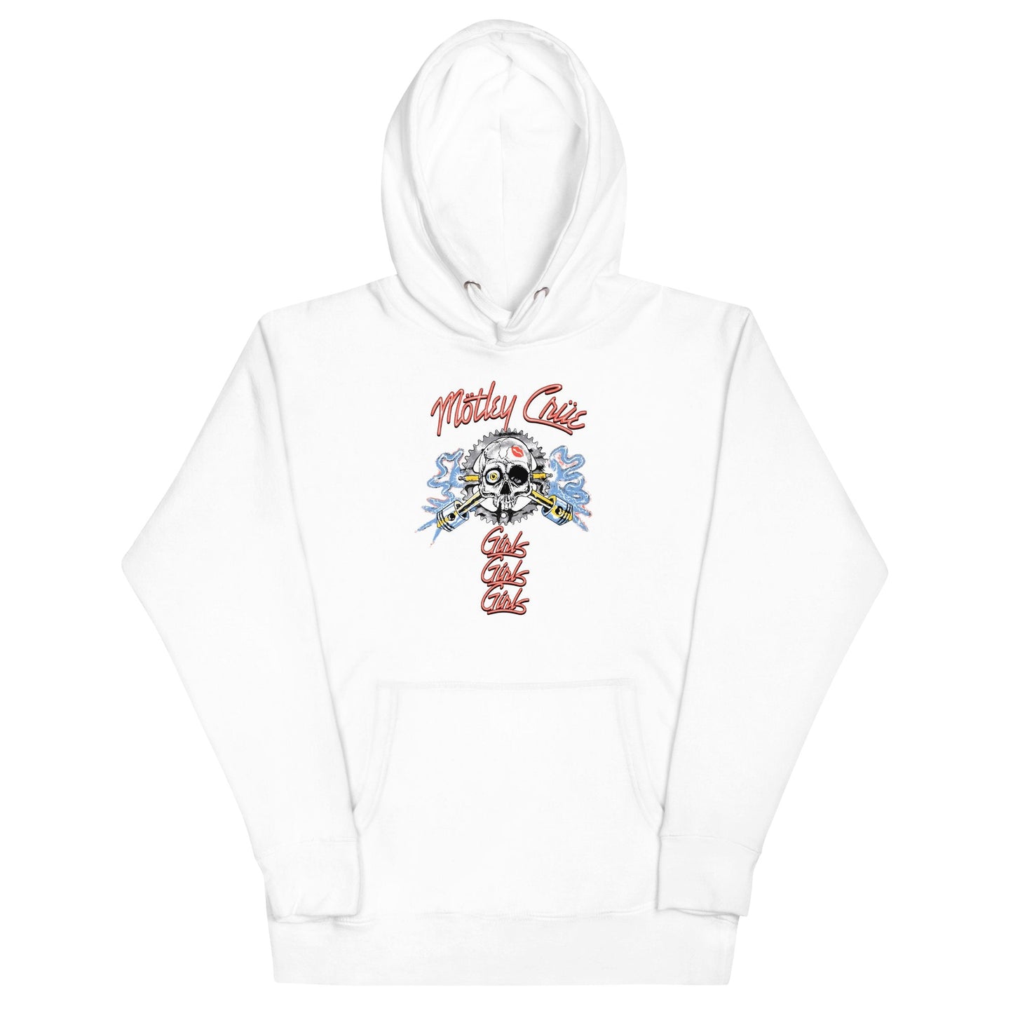 Motley Crue Motley Crue - Girl's Skull Classic Hoodie