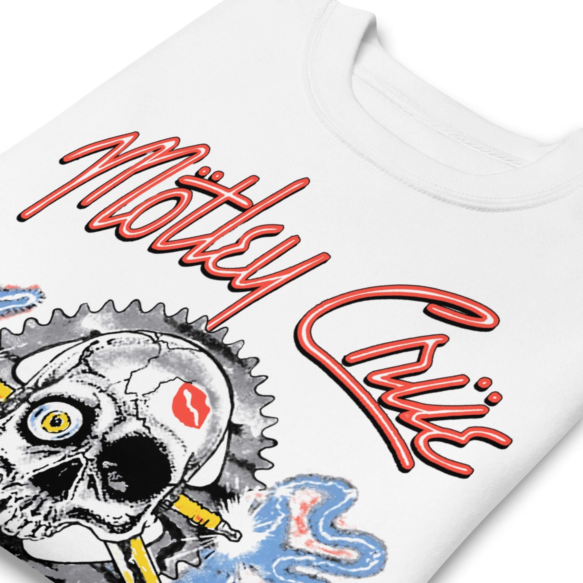 Motley Crue Motley Crue - Girl's Skull Jumbo Print Sweatshirt