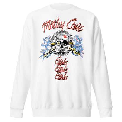 Motley Crue Motley Crue - Girl's Skull Jumbo Print Sweatshirt