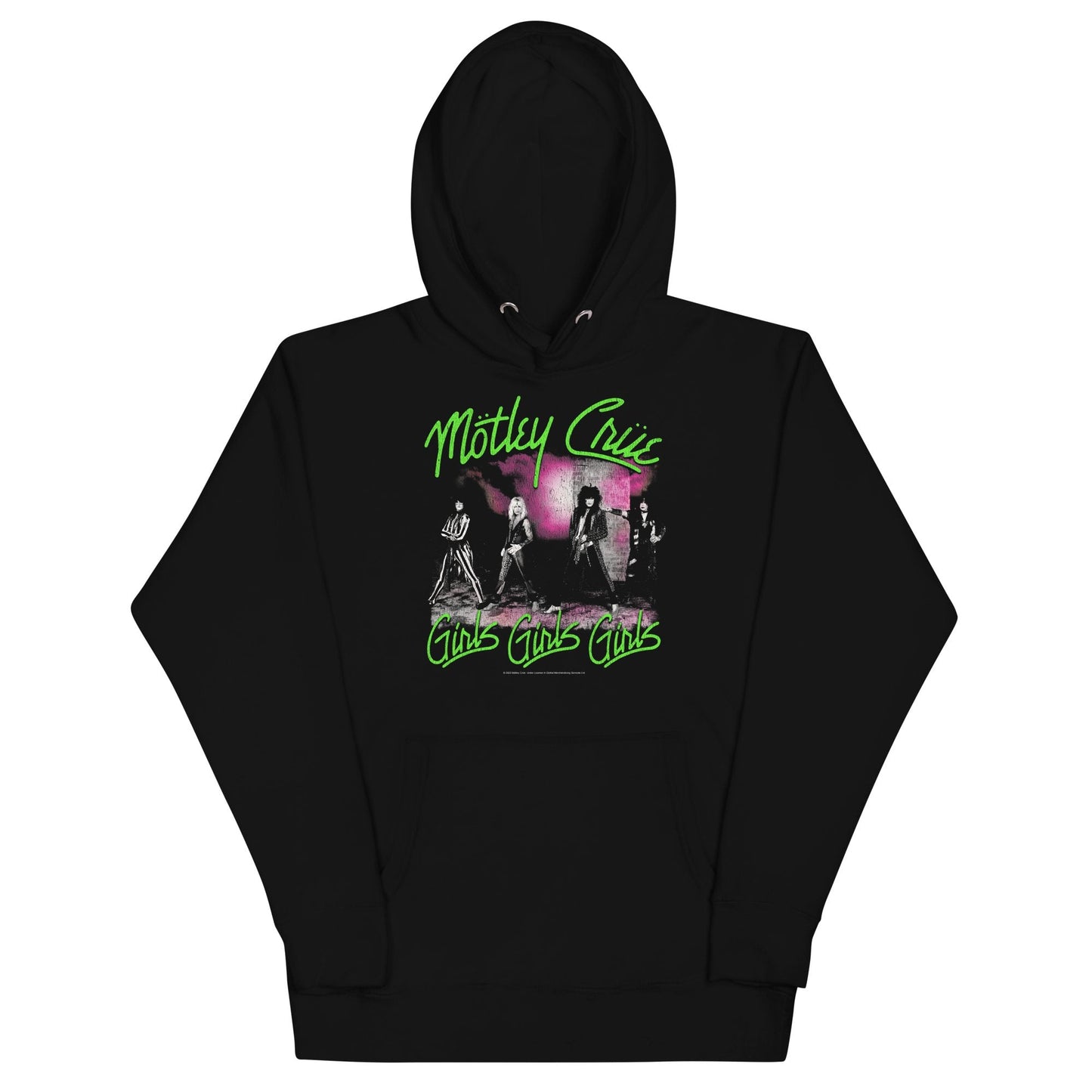 Motley Crue Motley Crue - Green Girls Classic Hoodie