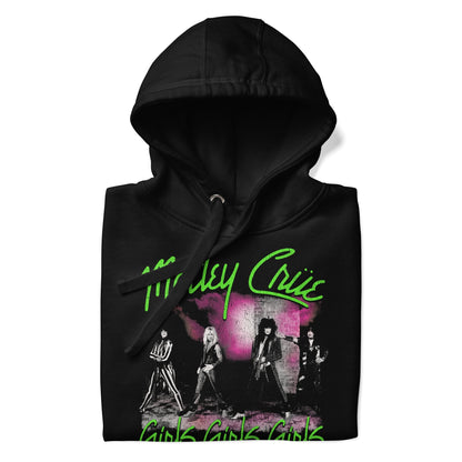 Motley Crue Motley Crue - Green Girls Classic Hoodie