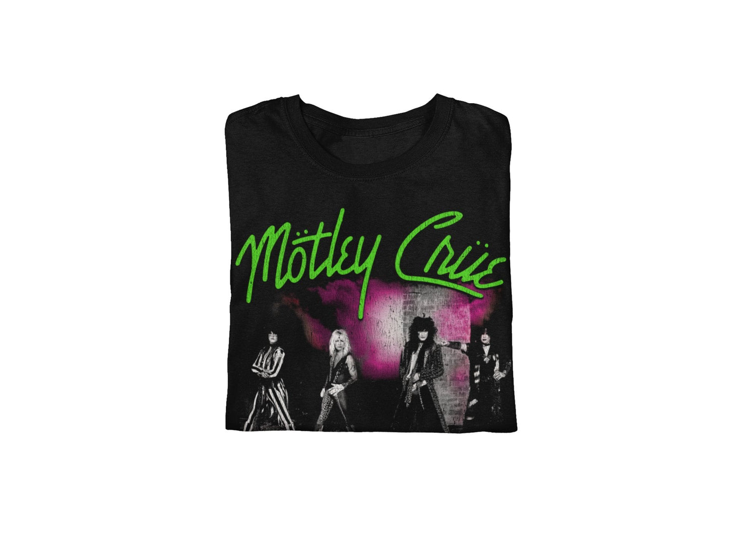 Motley Crue Motley Crue - Green Girls T-Shirt