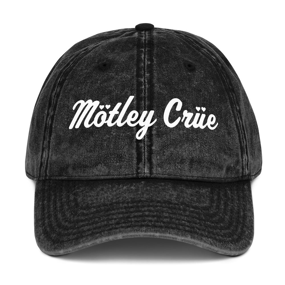 Motley Crue Motley Crue - HD Embroidered Vintage Cotton Twill Hat
