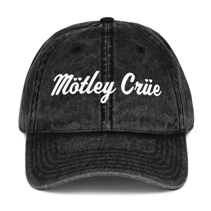 Motley Crue Motley Crue - HD Embroidered Vintage Cotton Twill Hat
