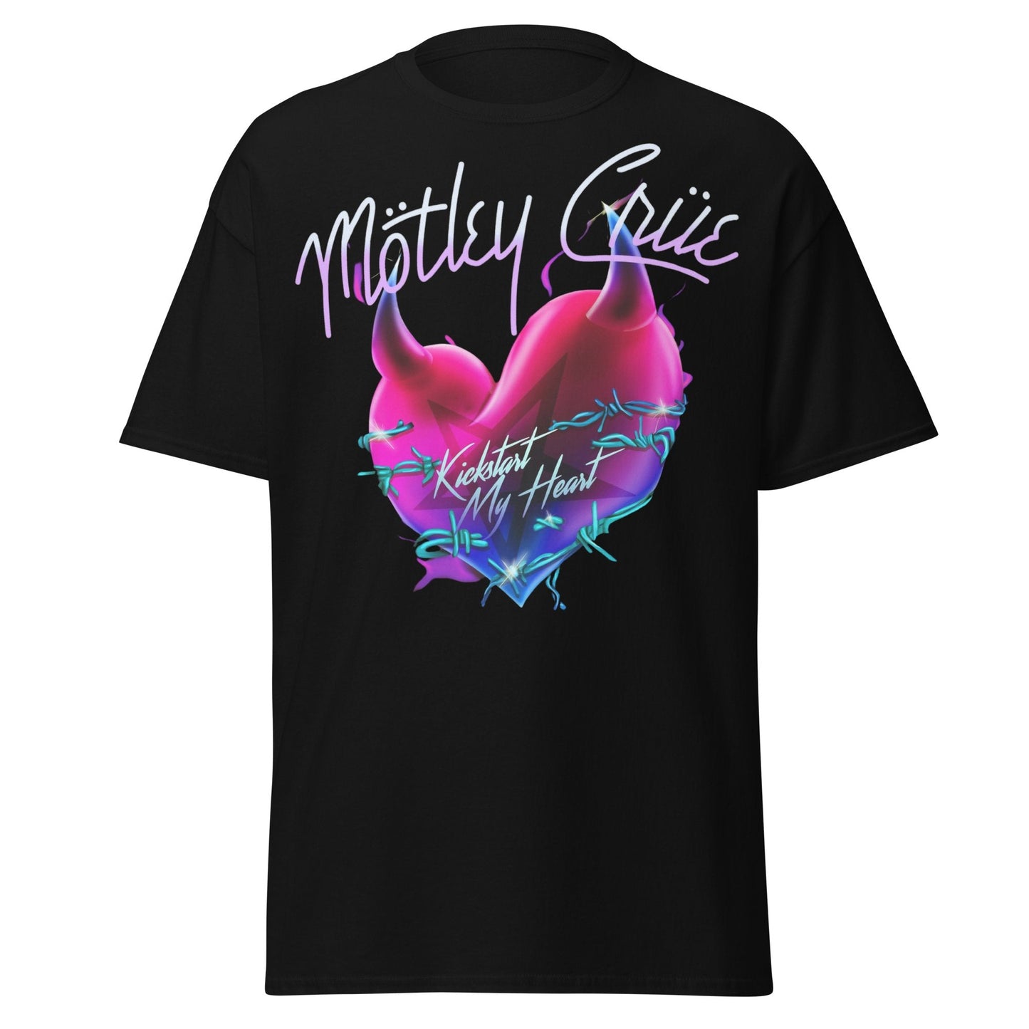 Motley Crue Motley Crue - Kickstart Jumbo Print T-Shirt