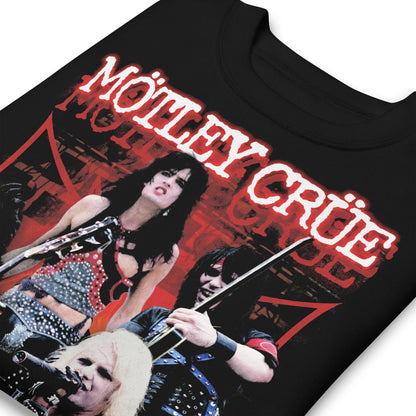 Motley Crue Motley Crue - Live Jumbo Print Sweatshirt