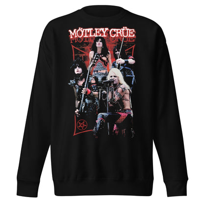 Motley Crue Motley Crue - Live Jumbo Print Sweatshirt