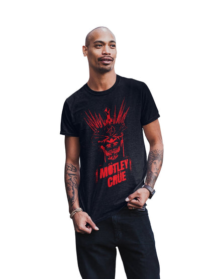 Motley Crue Motley Crue - Mind Blown Jumbo Print T-Shirt