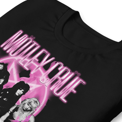 Motley Crue Motley Crue - Neon Pink T-Shirt