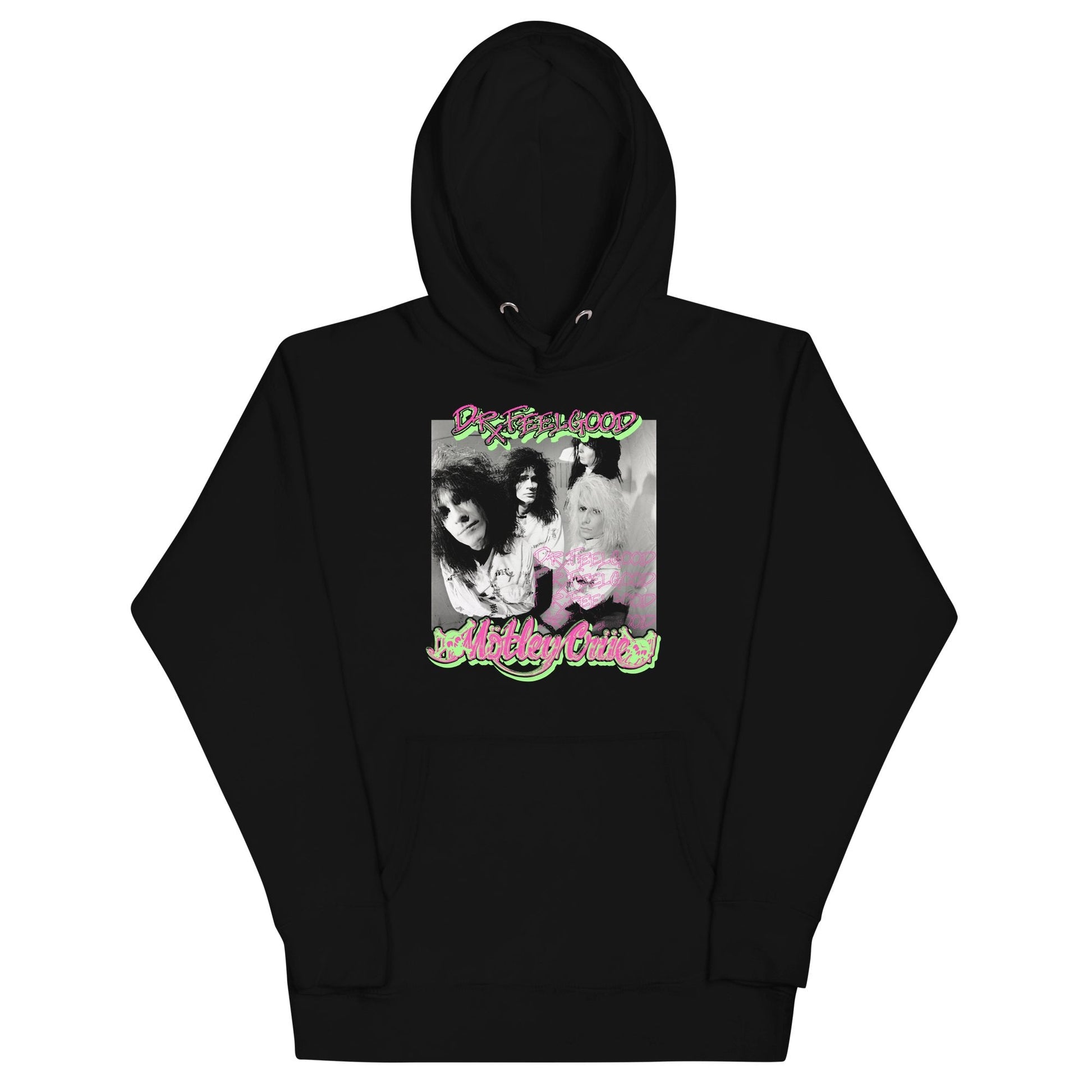 Motley Crue Motley Crue - Neon Trip Dr. Feelgood Classic Hoodie