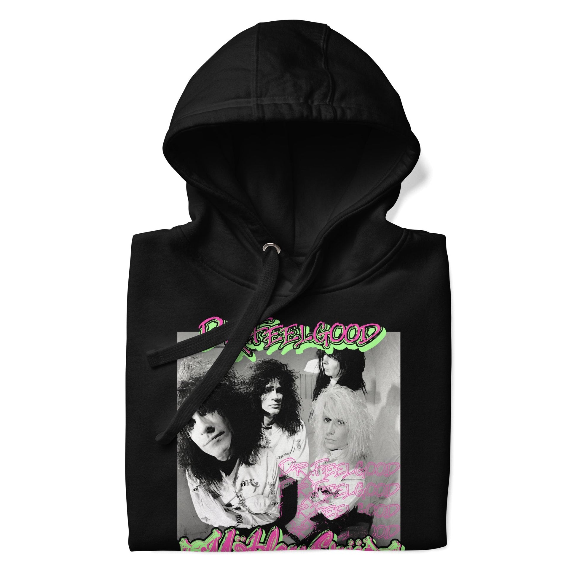 Motley Crue Motley Crue - Neon Trip Dr. Feelgood Classic Hoodie