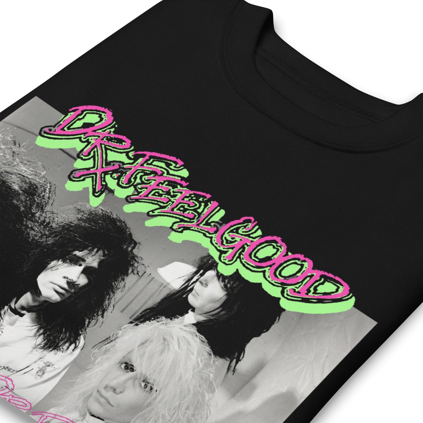 Motley Crue Motley Crue - Neon Trip Dr. Feelgood Jumbo Print Sweatshirt