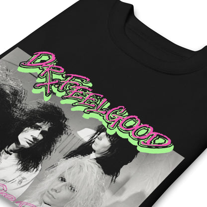 Motley Crue Motley Crue - Neon Trip Dr. Feelgood Jumbo Print Sweatshirt