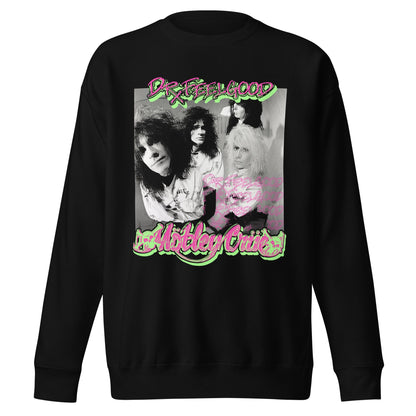 Motley Crue Motley Crue - Neon Trip Dr. Feelgood Jumbo Print Sweatshirt
