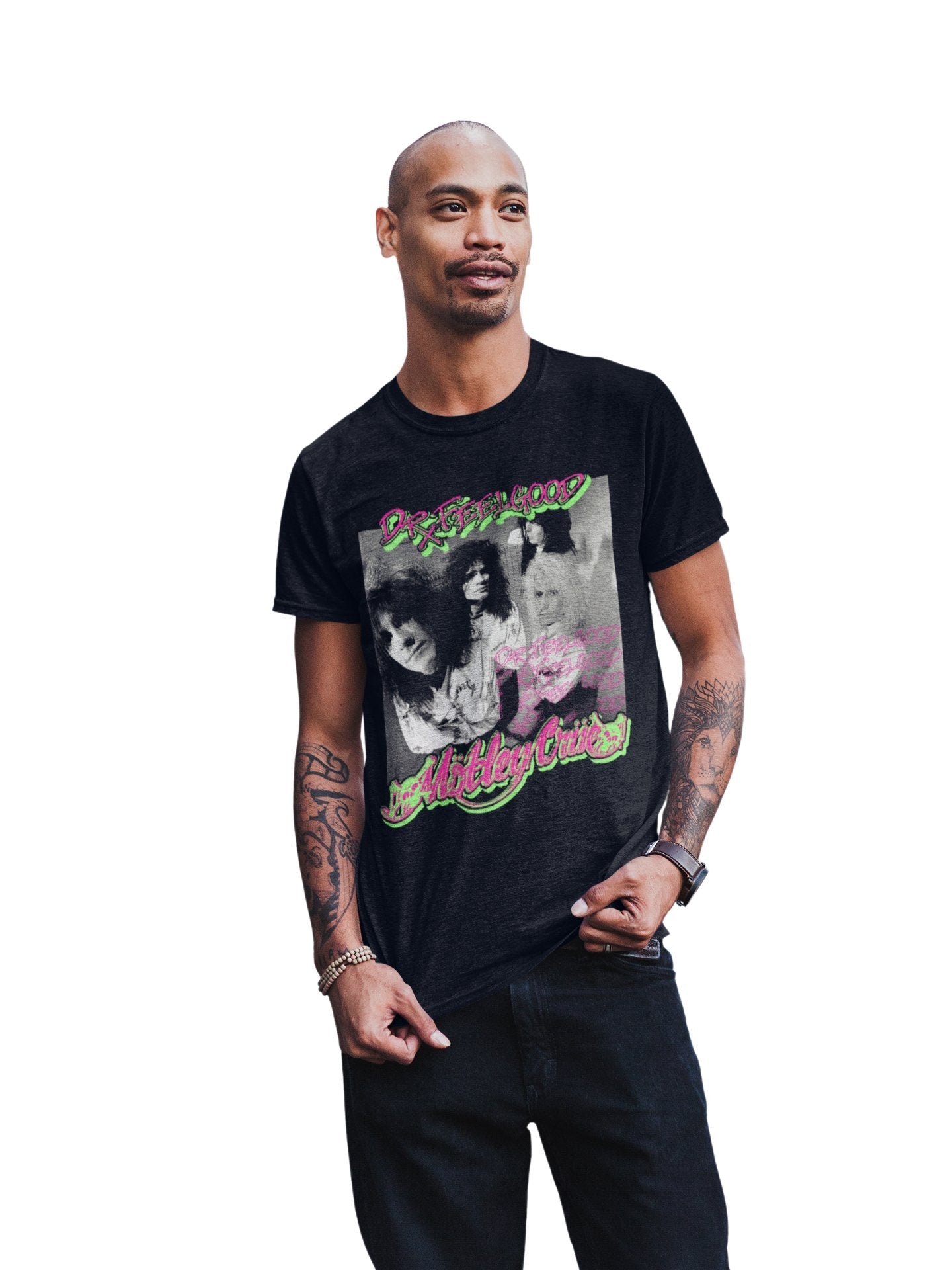 Motley Crue Motley Crue - Neon Trip Dr. Feelgood T-Shirt