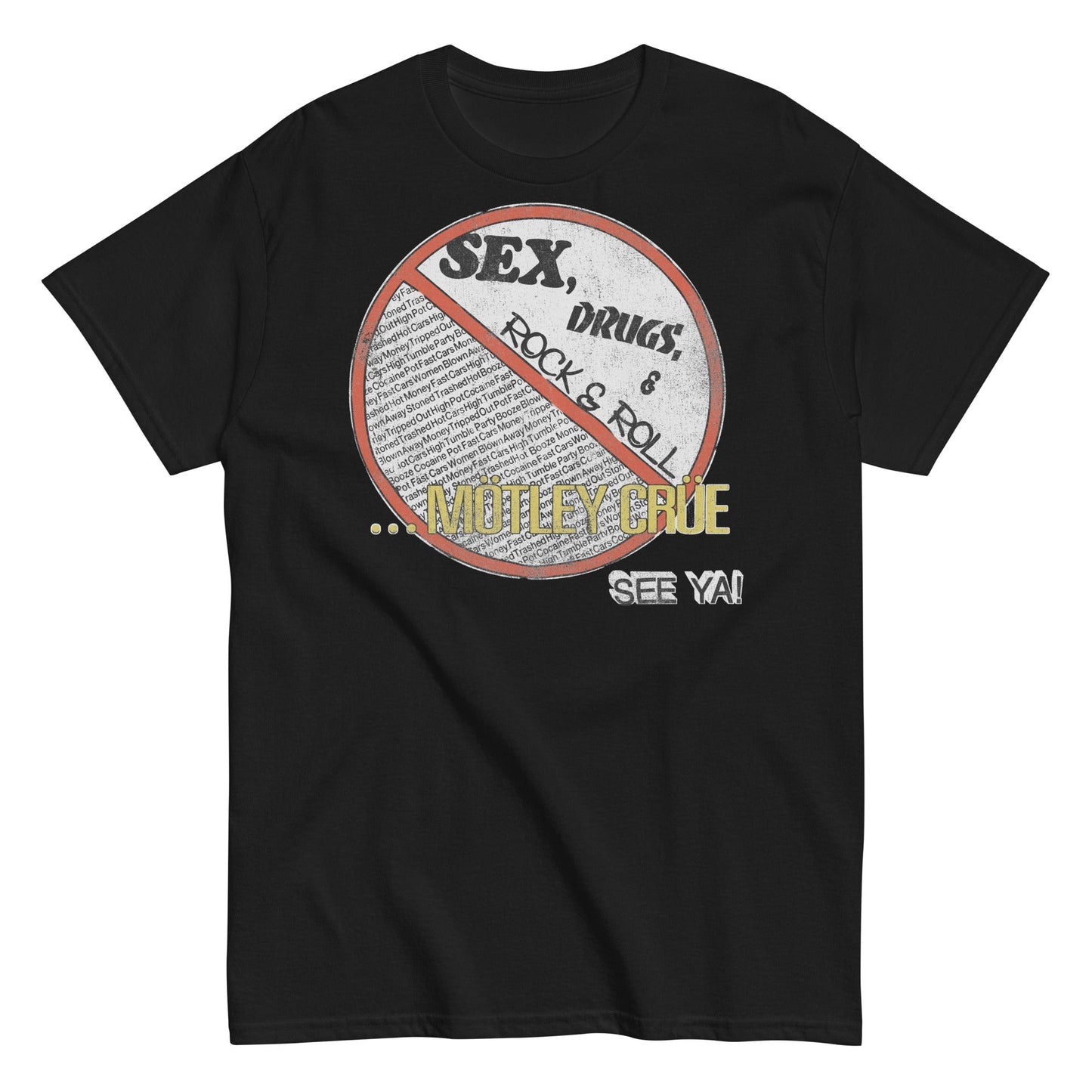 Motley Crue Motley Crue - No Fun Tour '84 T-Shirt
