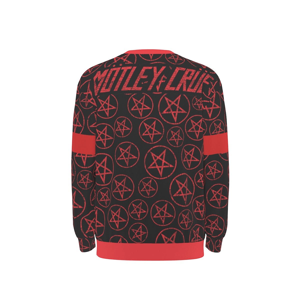 Motley Crue Motley Crue - Pentagram Drop Shoulder Sweatshirt