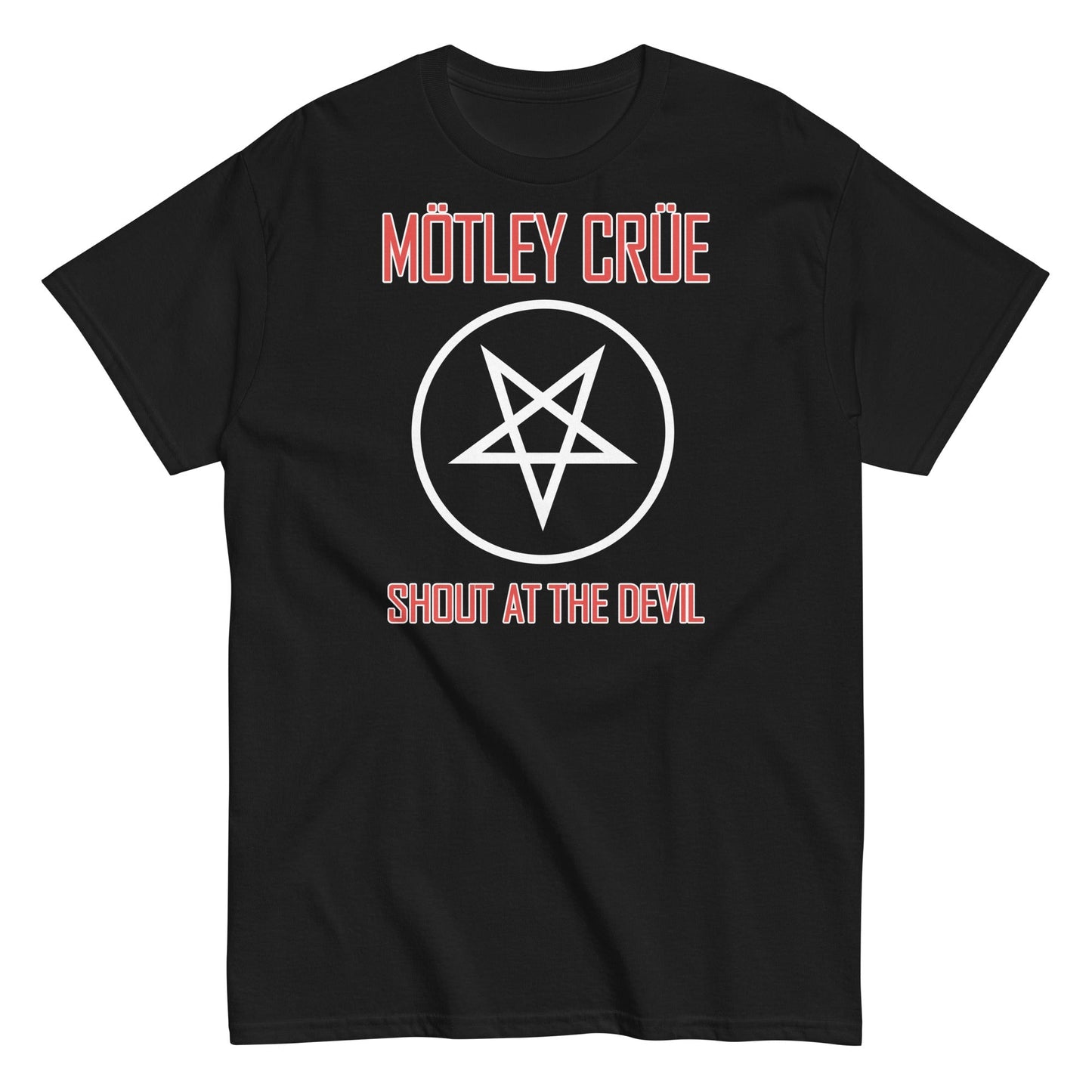 Motley Crue Motley Crue - Pentagram Shout T-Shirt