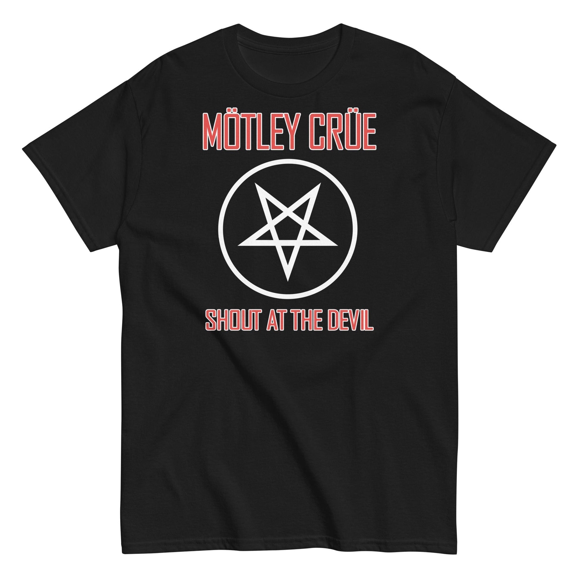 Motley Crue Motley Crue - Pentagram Shout T-Shirt