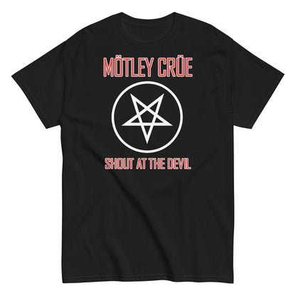 Motley Crue Motley Crue - Pentagram Shout T-Shirt
