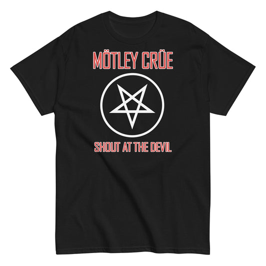 Motley Crue Motley Crue - Pentagram Shout T-Shirt