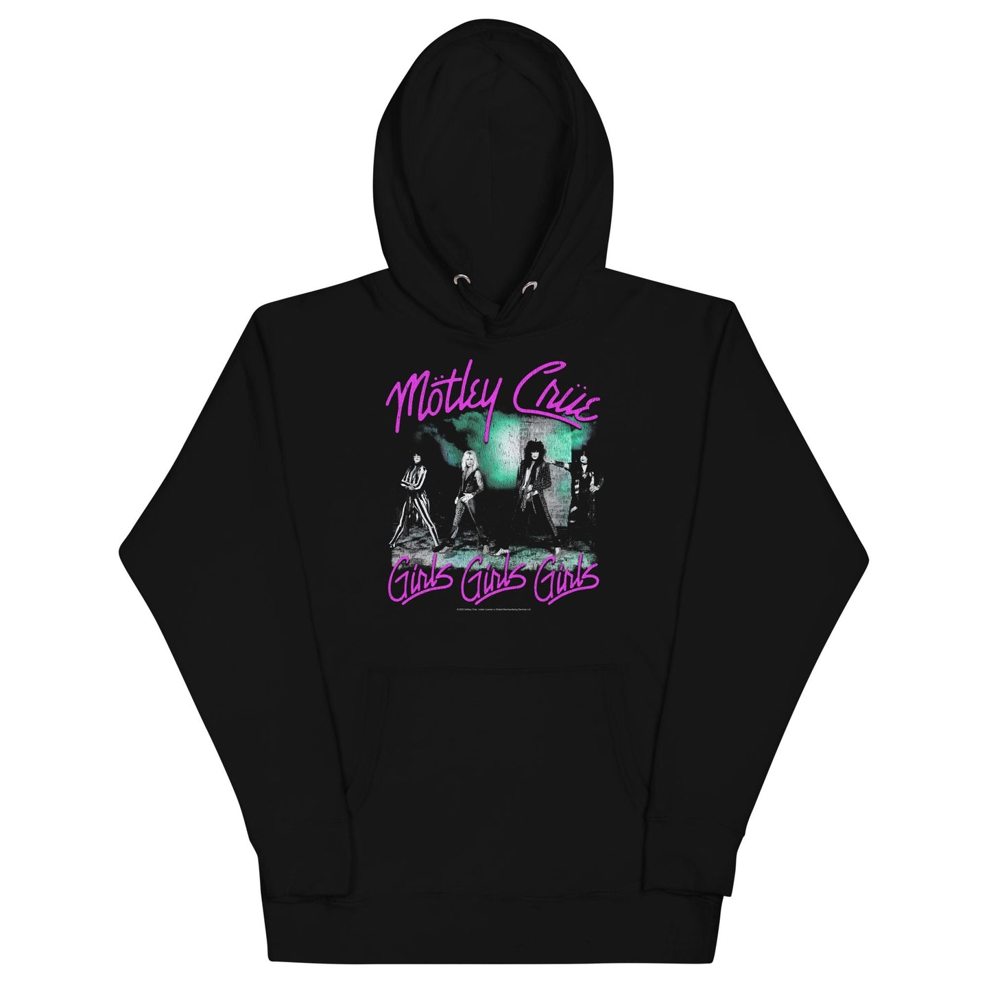 Motley Crue Motley Crue - Pink Girls Classic Hoodie