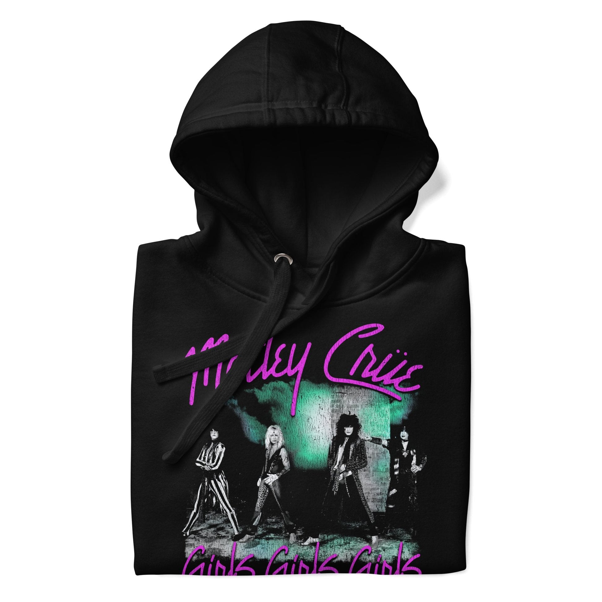 Motley Crue Motley Crue - Pink Girls Classic Hoodie