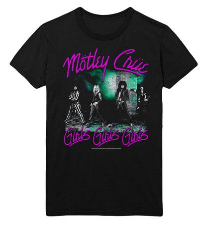 Motley Crue Motley Crue - Pink Girls T-Shirt