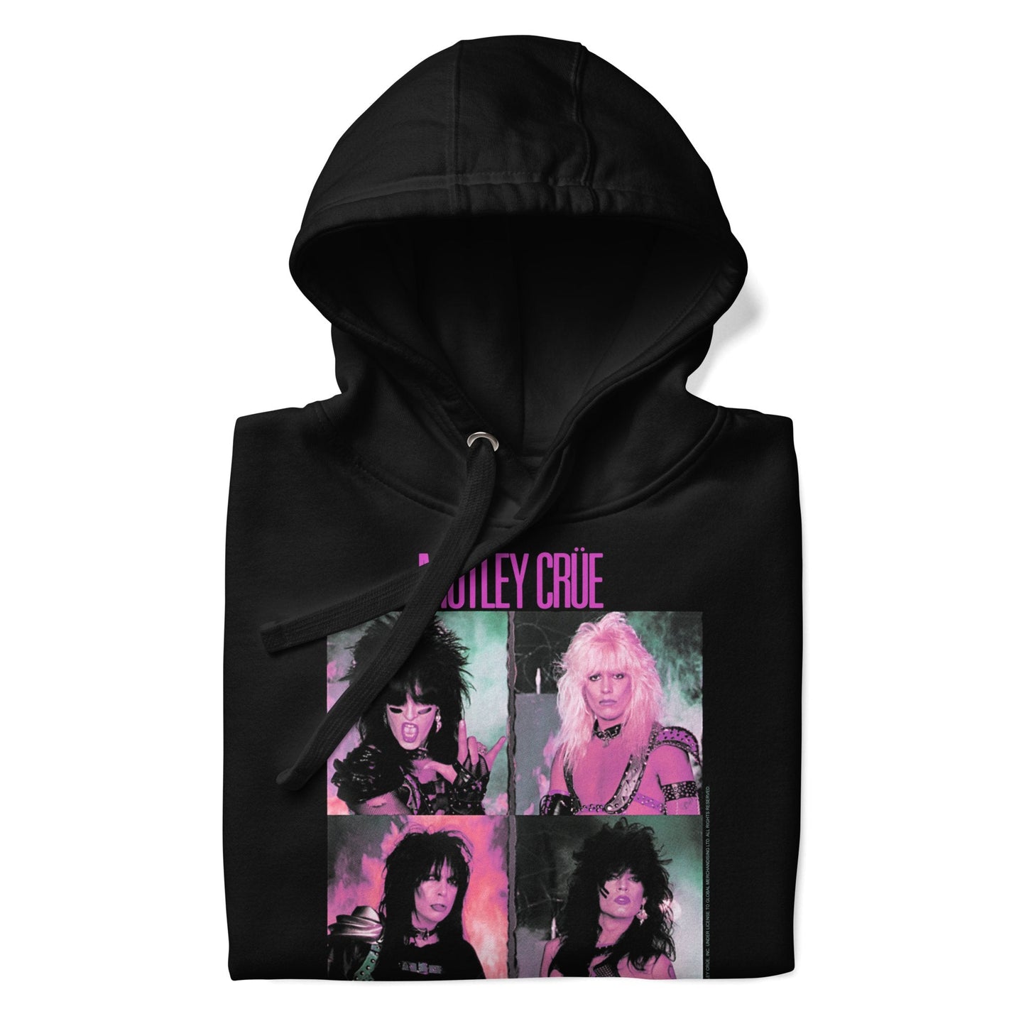 Motley Crue Motley Crue - Pink Shout Classic Hoodie