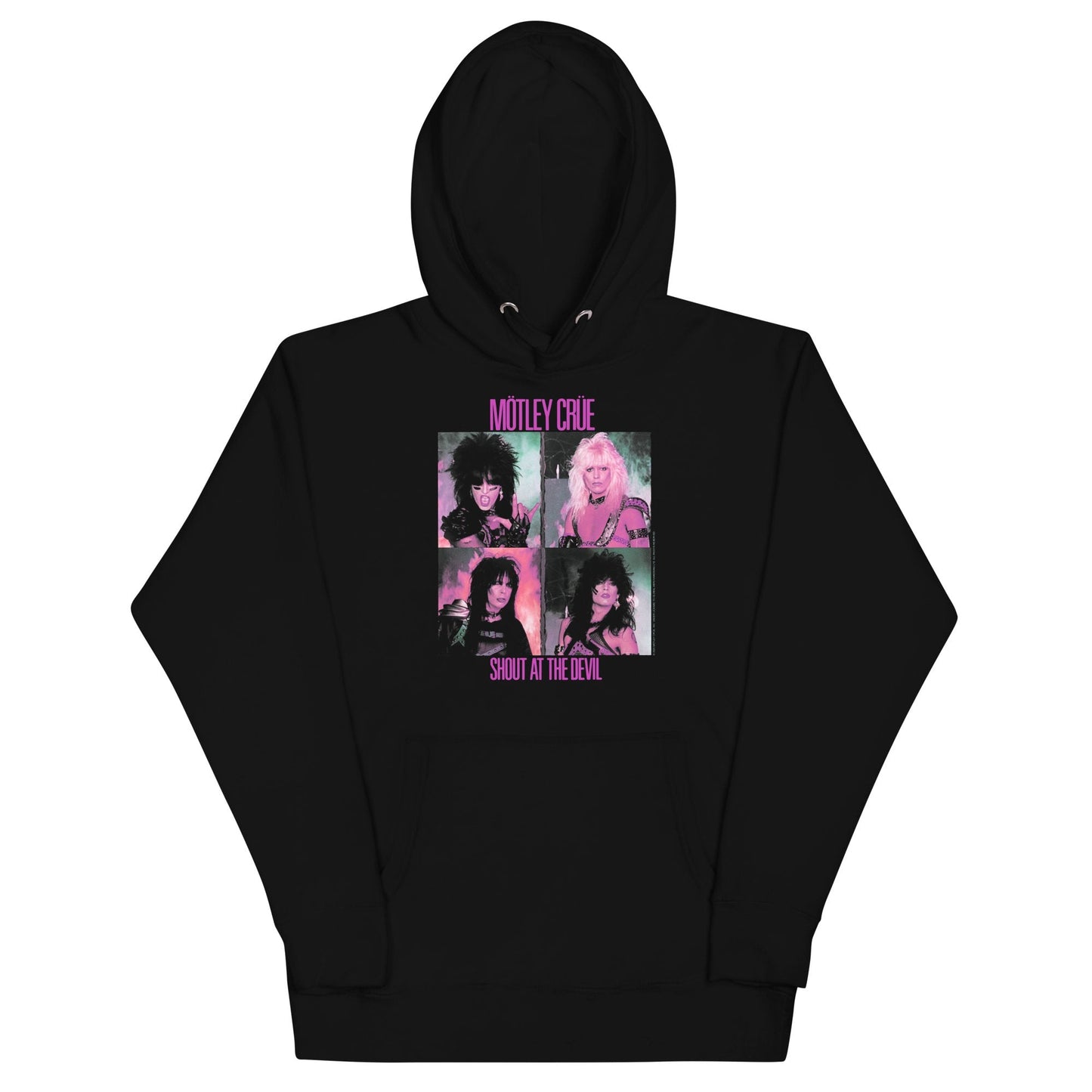 Motley Crue Motley Crue - Pink Shout Classic Hoodie