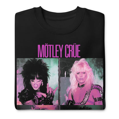Motley Crue Motley Crue - Pink Shout Jumbo Print Sweatshirt