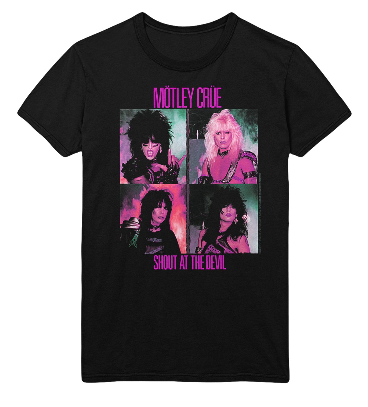 Motley Crue Motley Crue - Pink Shout T-Shirt