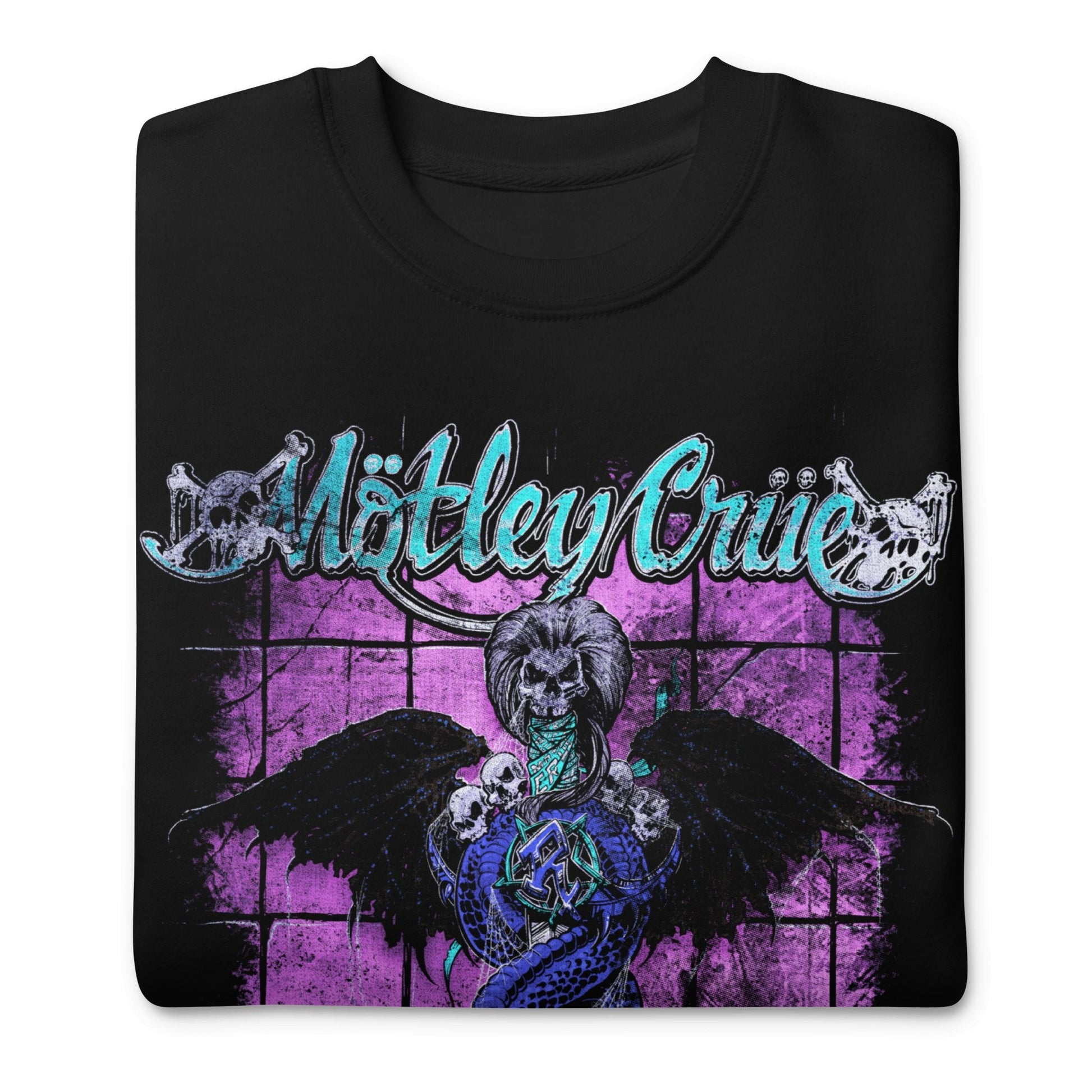 Motley Crue Motley Crue - Pop Dr. Feelgood Jumbo Print Sweatshirt