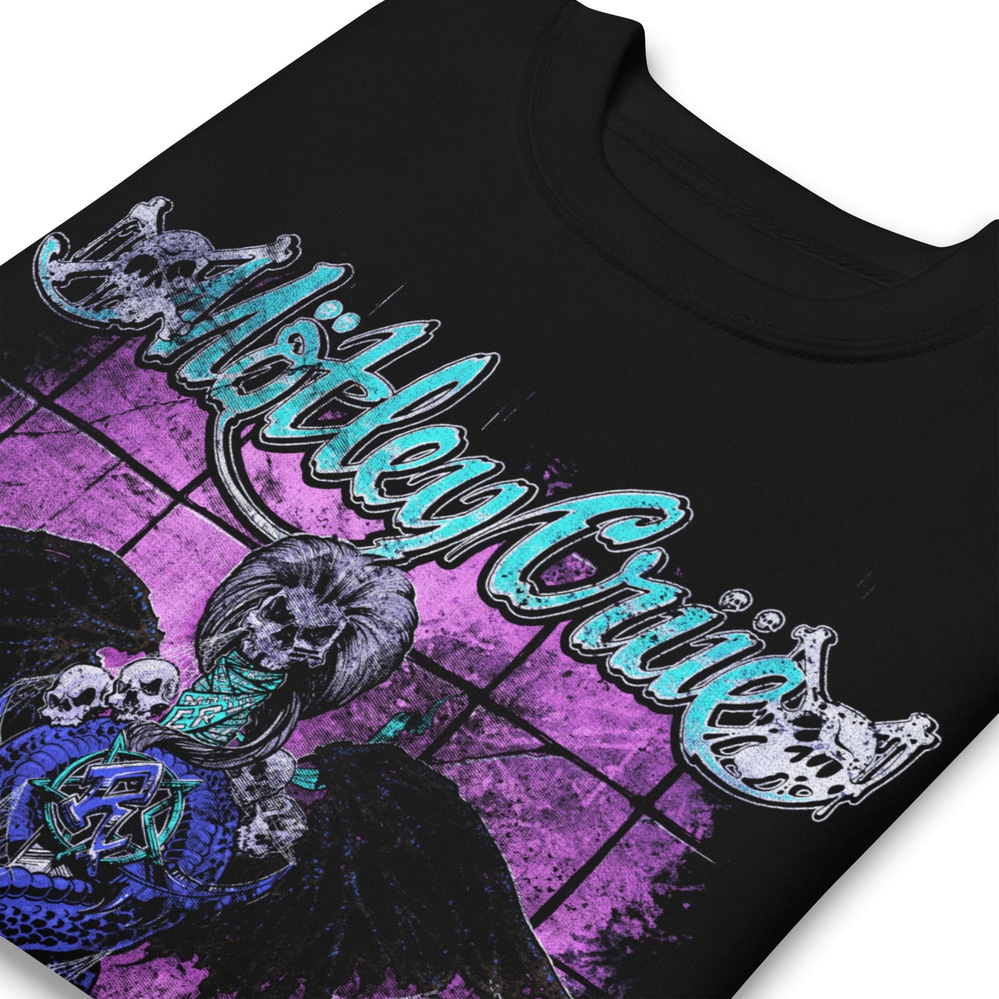 Motley Crue Motley Crue - Pop Dr. Feelgood Jumbo Print Sweatshirt