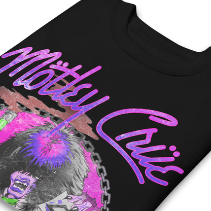 Motley Crue Motley Crue - Purple Allister Jumbo Print Sweatshirt